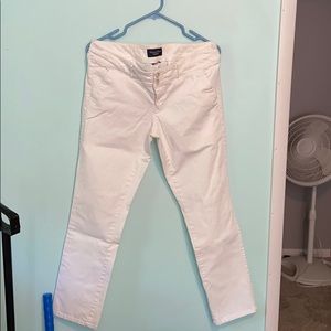 American Eagle Stretch Skinny Fit White Jeans